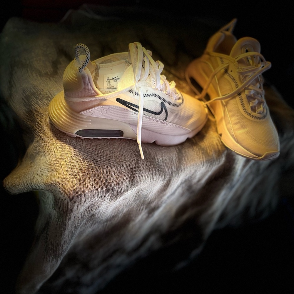 Nike Pink and Cream Modern Sneakers